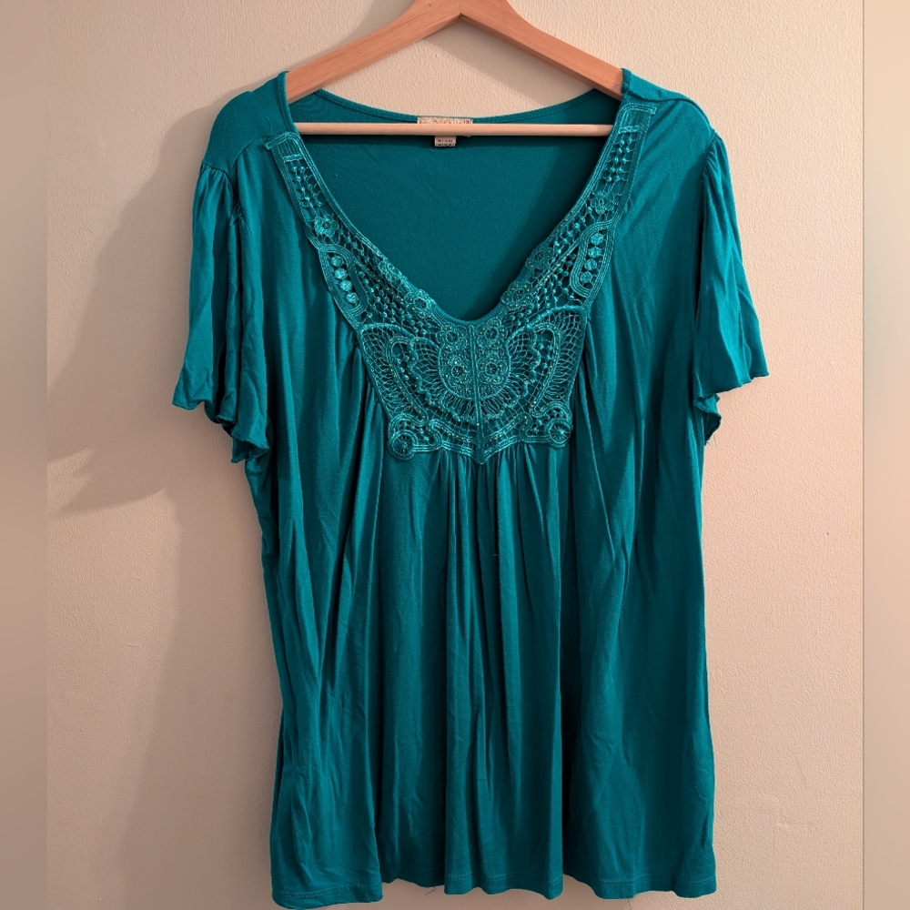 Emerald Green Blouse